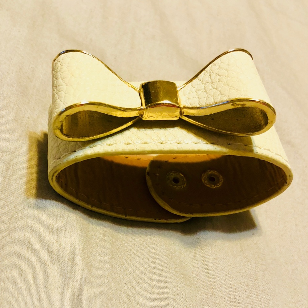 Ivory and Gold Cuff
